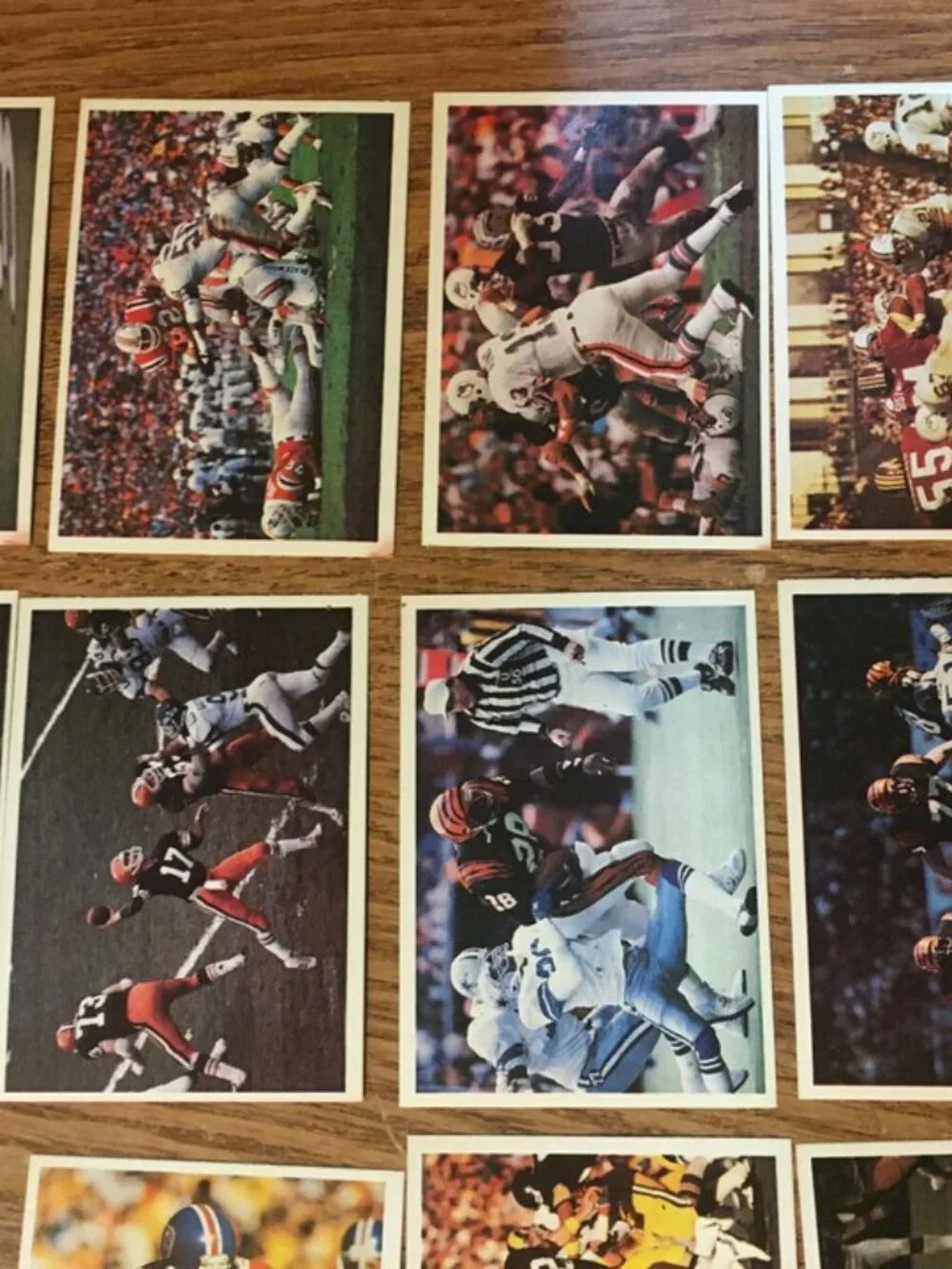 1986 JENO'S PIZZA ROLLS NFL ACTION STICKERS FOOD ISSUE COMPLETE SET OF 56